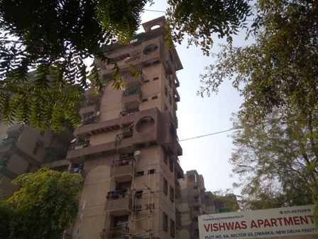 3 bhk flat for sale in Vishwas Nagar Apartment1