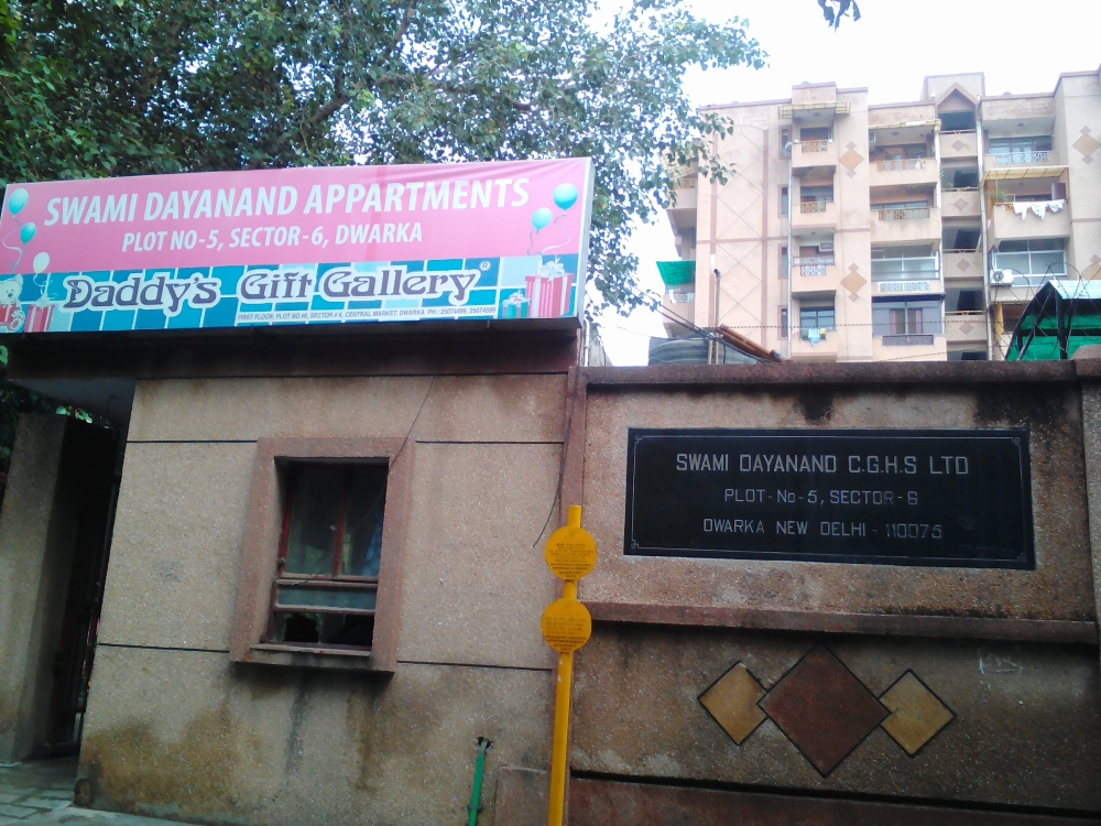 3BHK 3Baths flat for sale in Swami Dayanand Apartment Sector 6 Dwarka