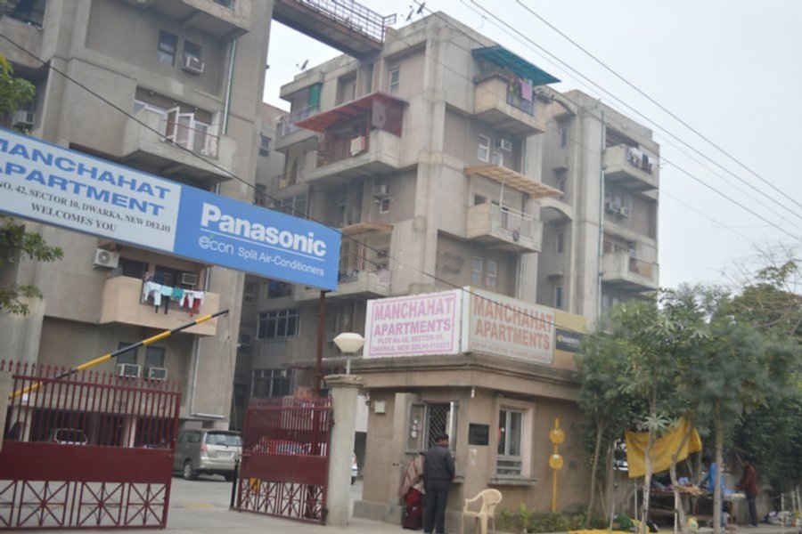 3 bhk flat for sale in Manchahat Apartment