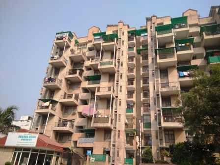 4 bhk 3 bath flat  Available for rent in Dwarka Dham Apartment sector 23 Dwarka 