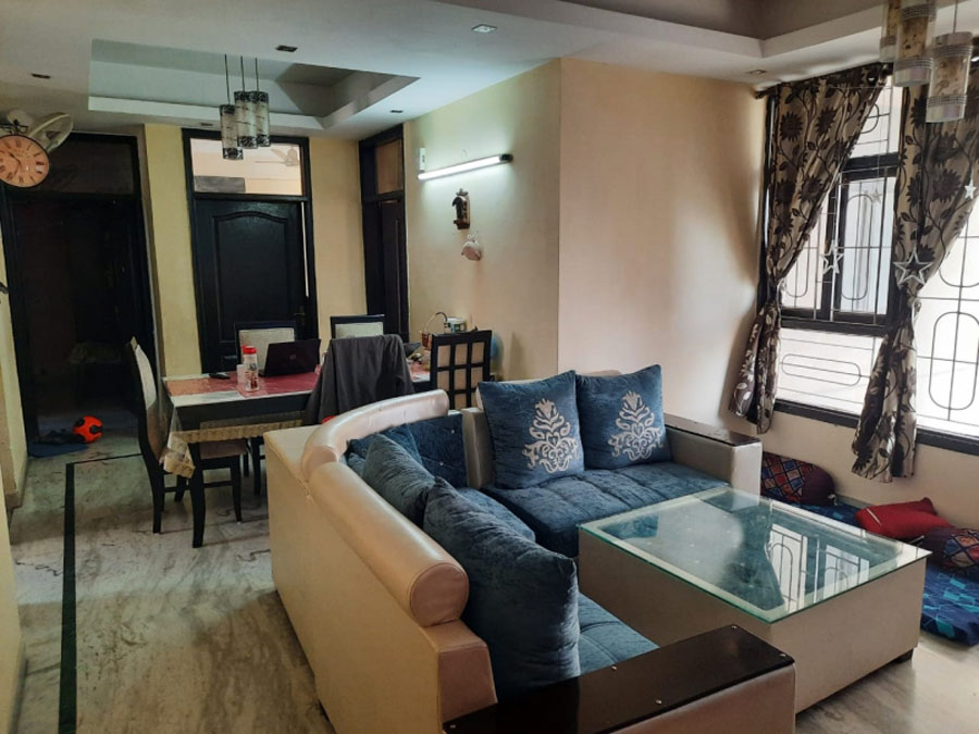 3Bhk Flat For Rent In Apna Villa Apartment Sector-10 Dwarka New Delhi. 