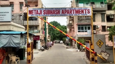 2 bhk flat for rent Netaji Subhash Apartments