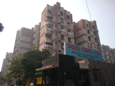 3BHK 3Baths Residential Apartment for Sale in DGS Apartments Sector 22 Dwarka