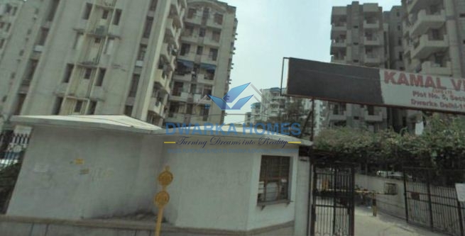 3BHK 3Baths Residential Apartment for Sale in Kamal Vihar Apartment, Sector 7 Dwarka